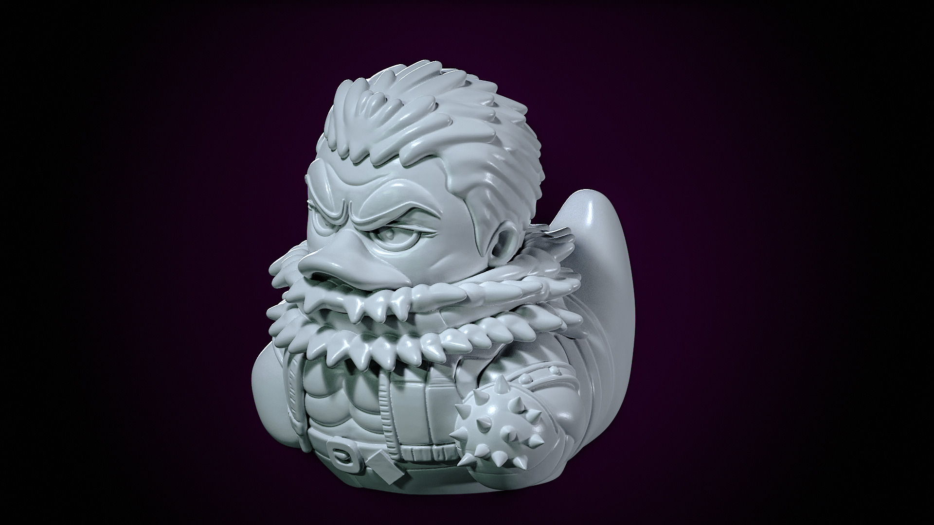 Rubber Duck - Charlotte Katakuri - Bigmom- 3d print 3D print model_1