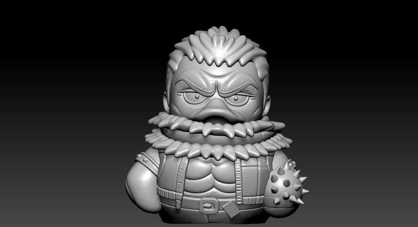 Rubber Duck - Charlotte Katakuri - Bigmom- 3d print 3D print model_3