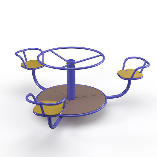 Carousel for Playground 3D model