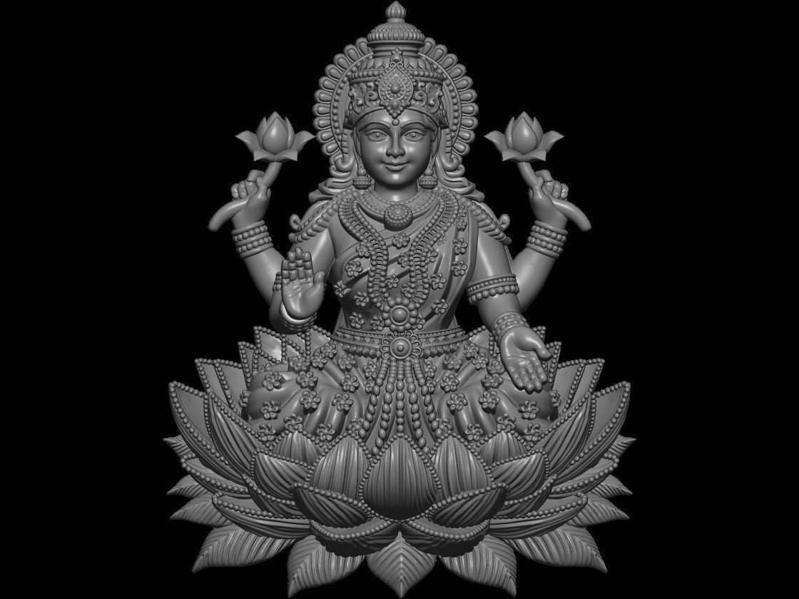 LAXMI  3D print model_50