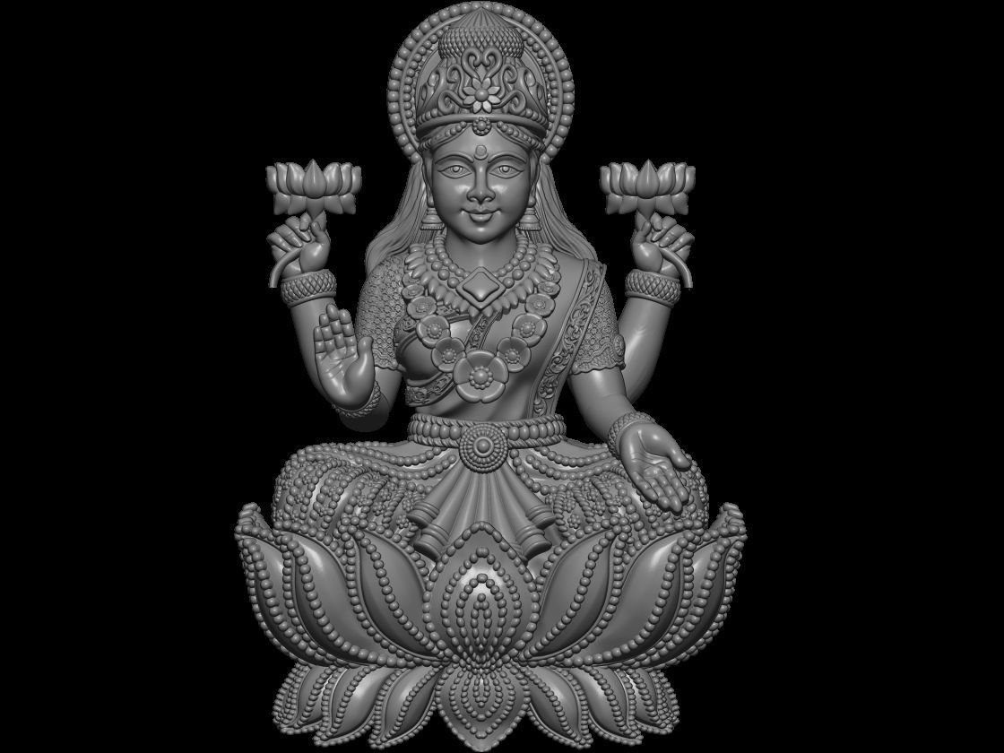 LAXMI  3D print model_39