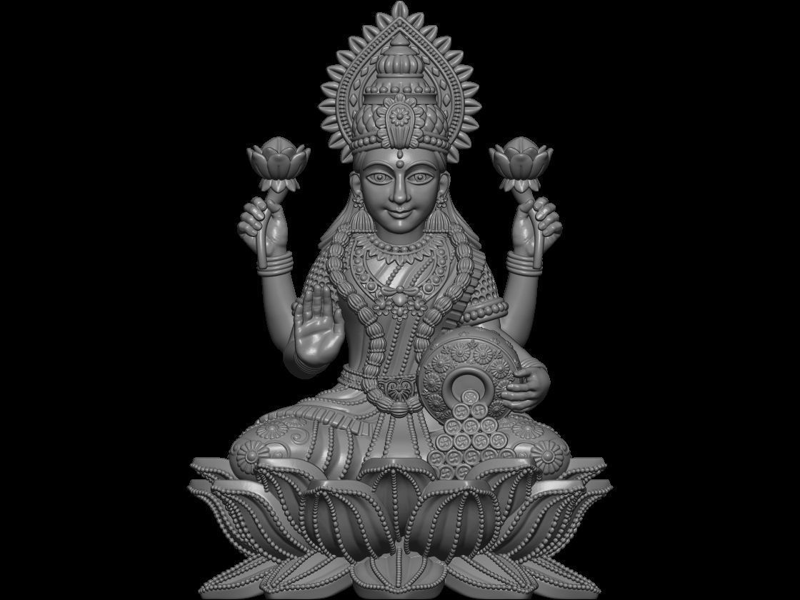 LAXMI  3D print model_18