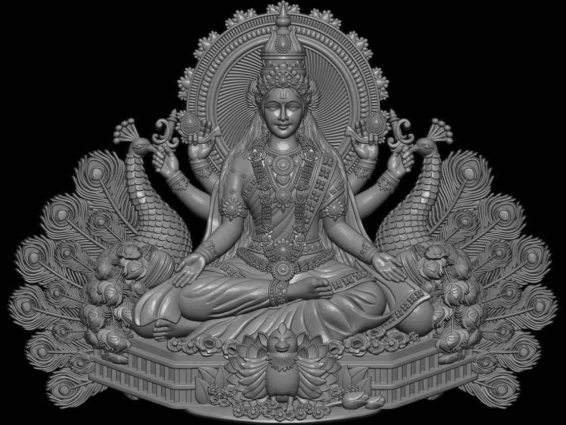 LAXMI  3D print model_42