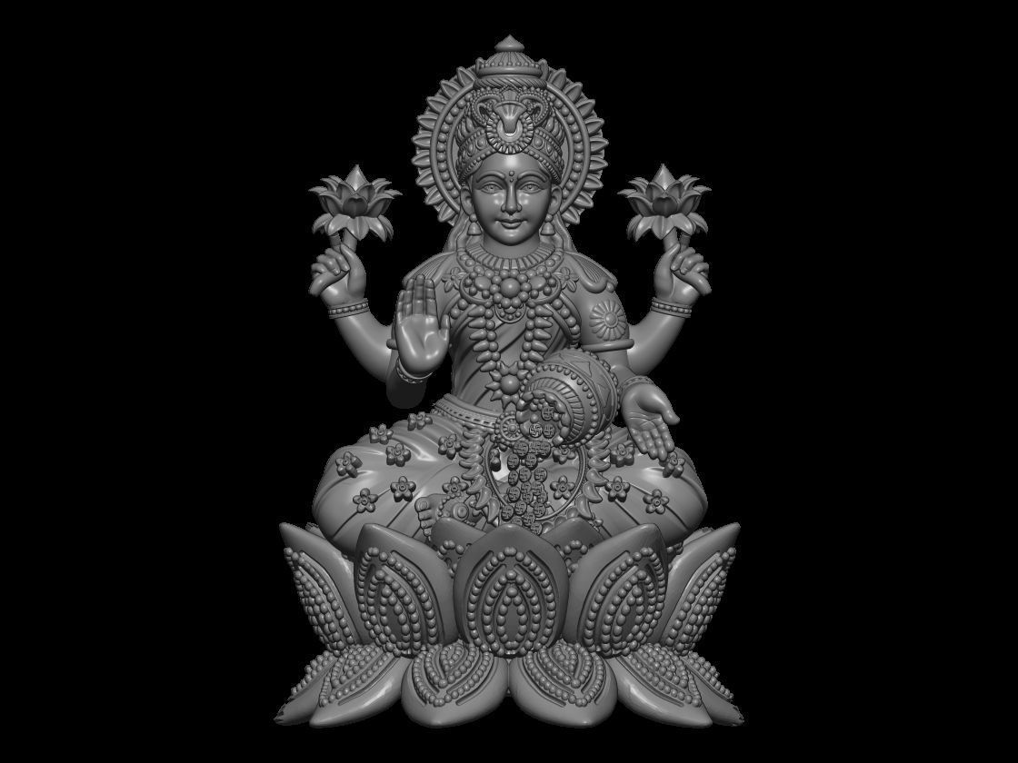 LAXMI  3D print model_32
