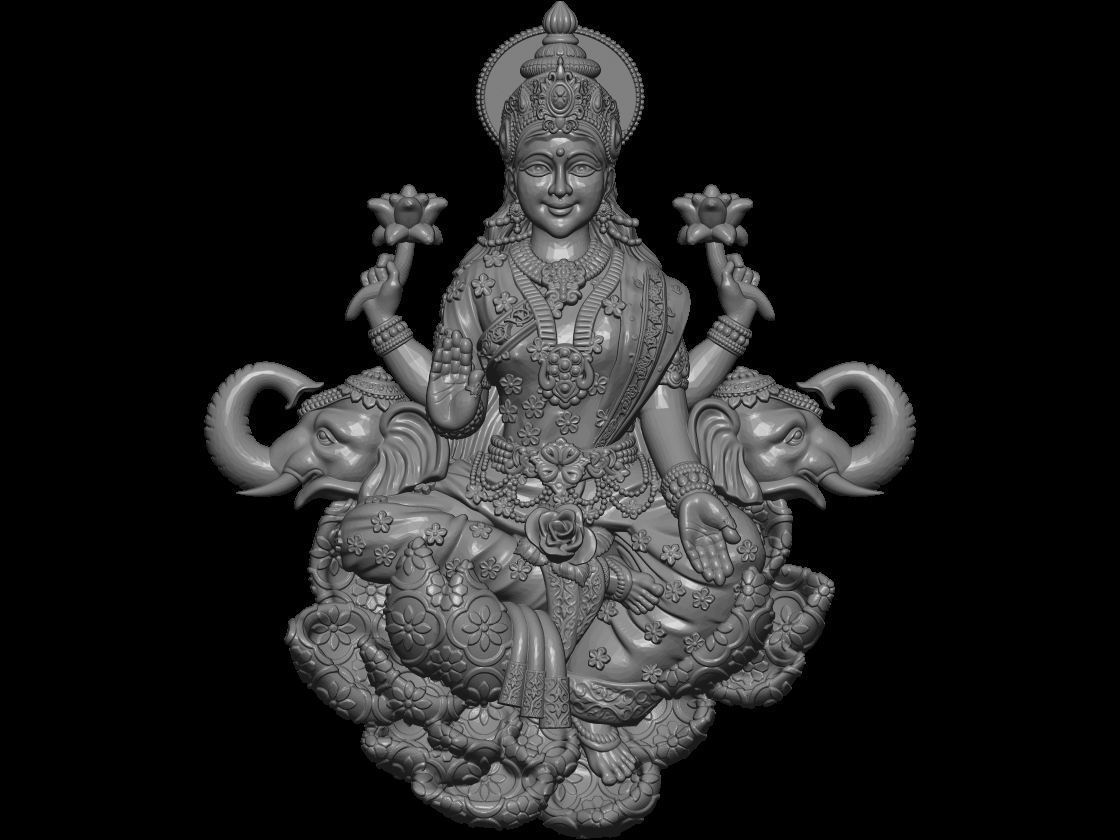 LAXMI  3D print model_40