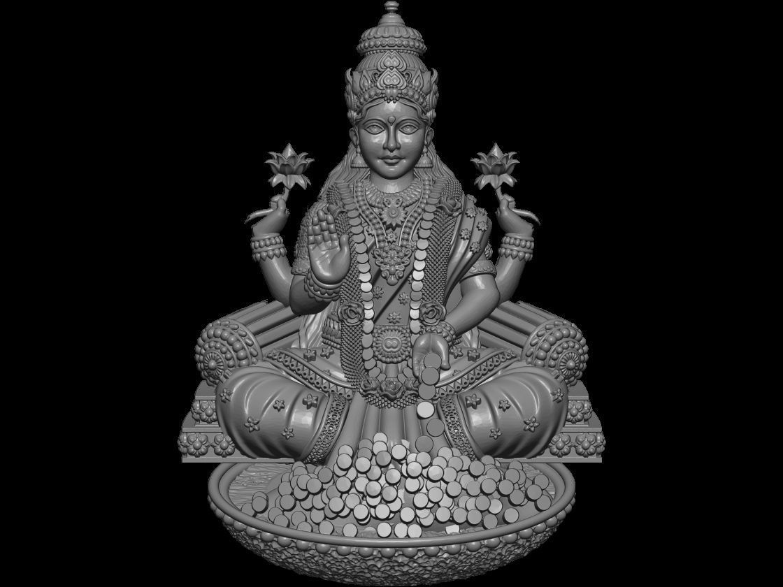LAXMI  3D print model_24