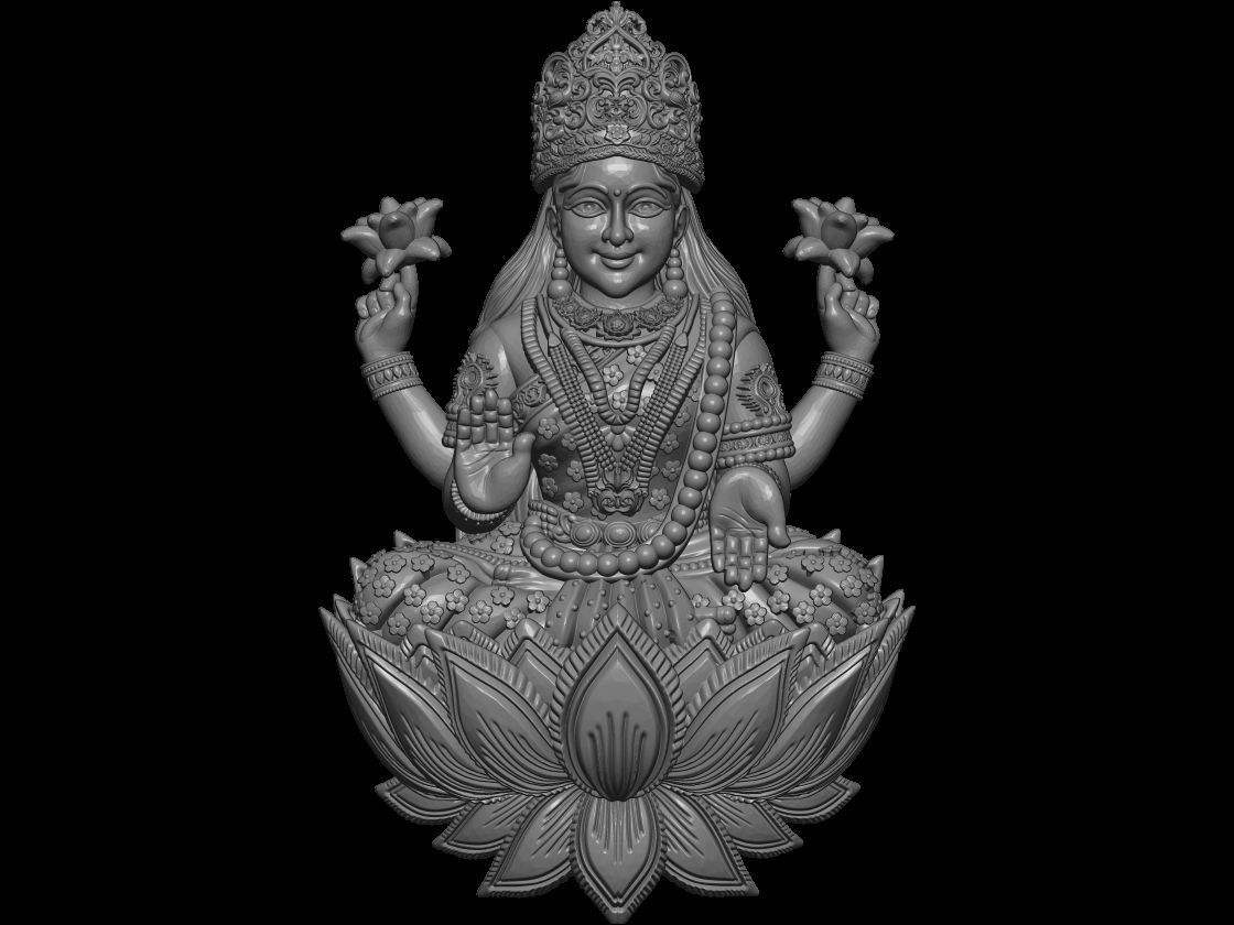 LAXMI  3D print model_41