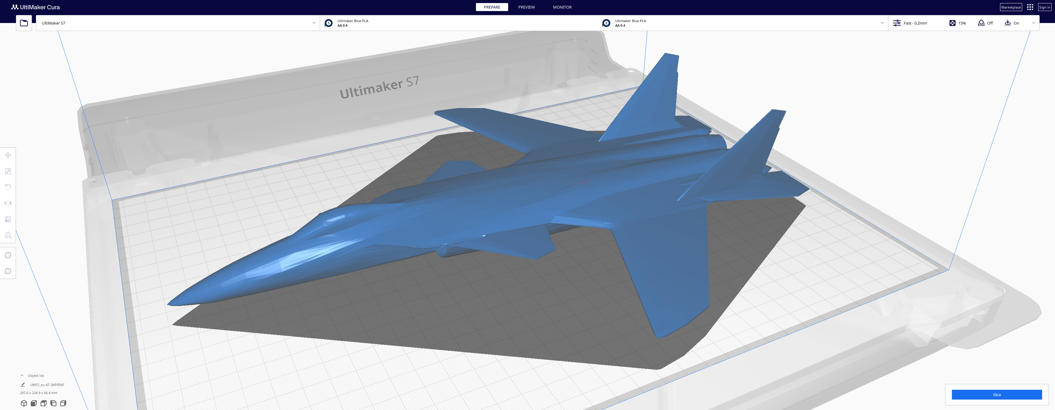 Sukhoi SU-47 Berkut Low-poly 3D model_5