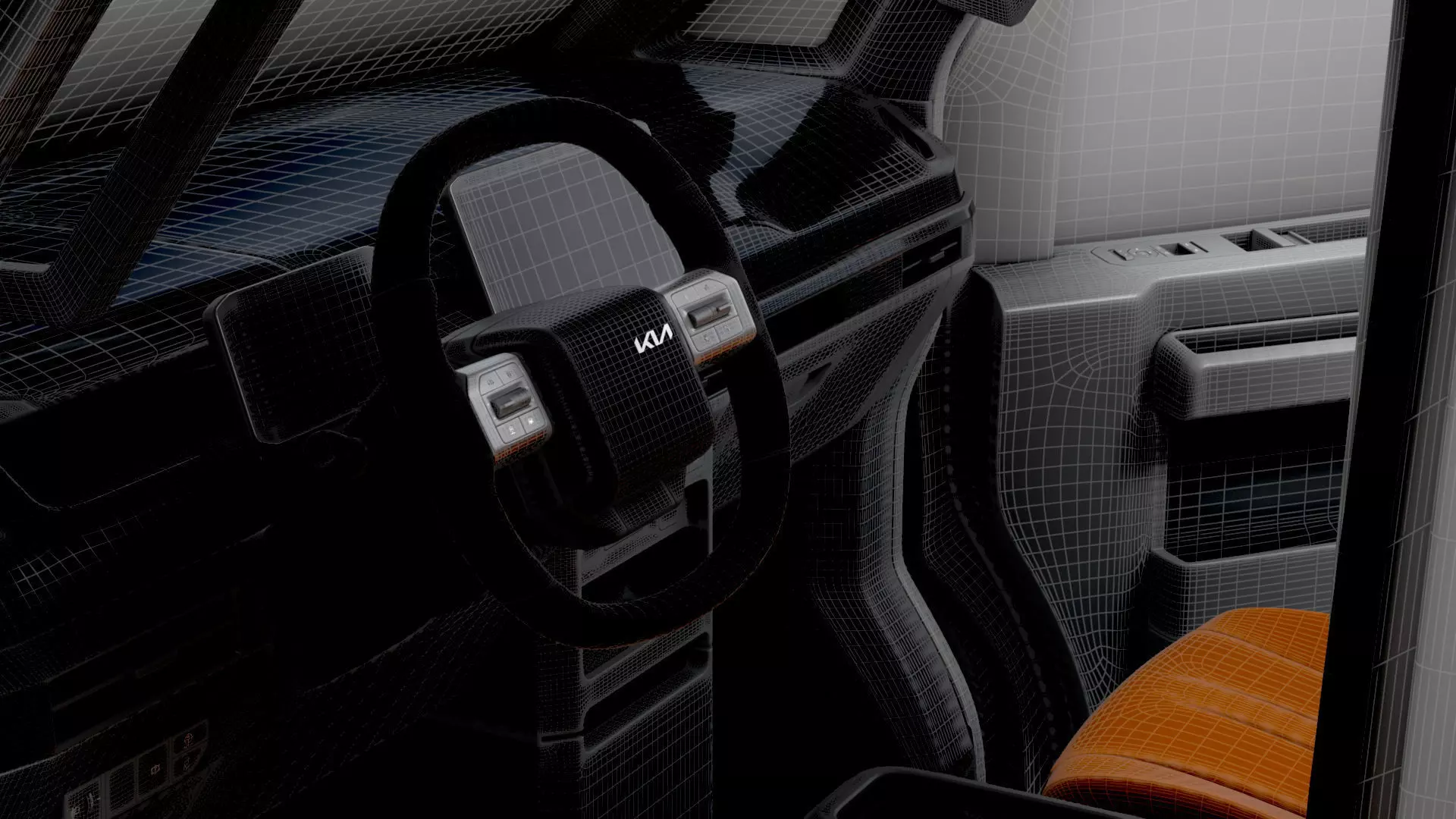 KIA PV5 Cargo L2H1 HQInterior 2026 3D model_23