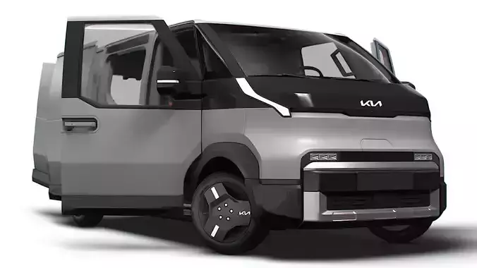 KIA PV5 Cargo L2H1 HQInterior 2026 3D model