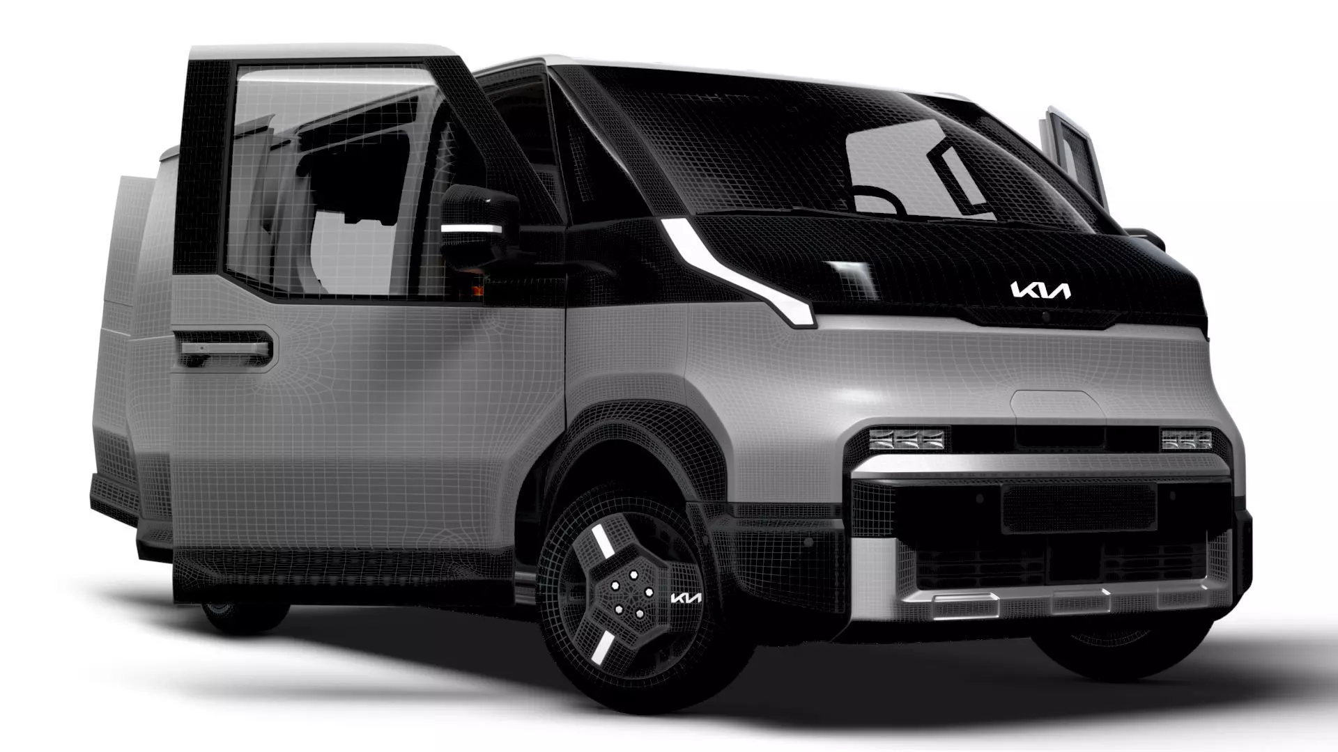 KIA PV5 Cargo L2H1 HQInterior 2026 3D model_14