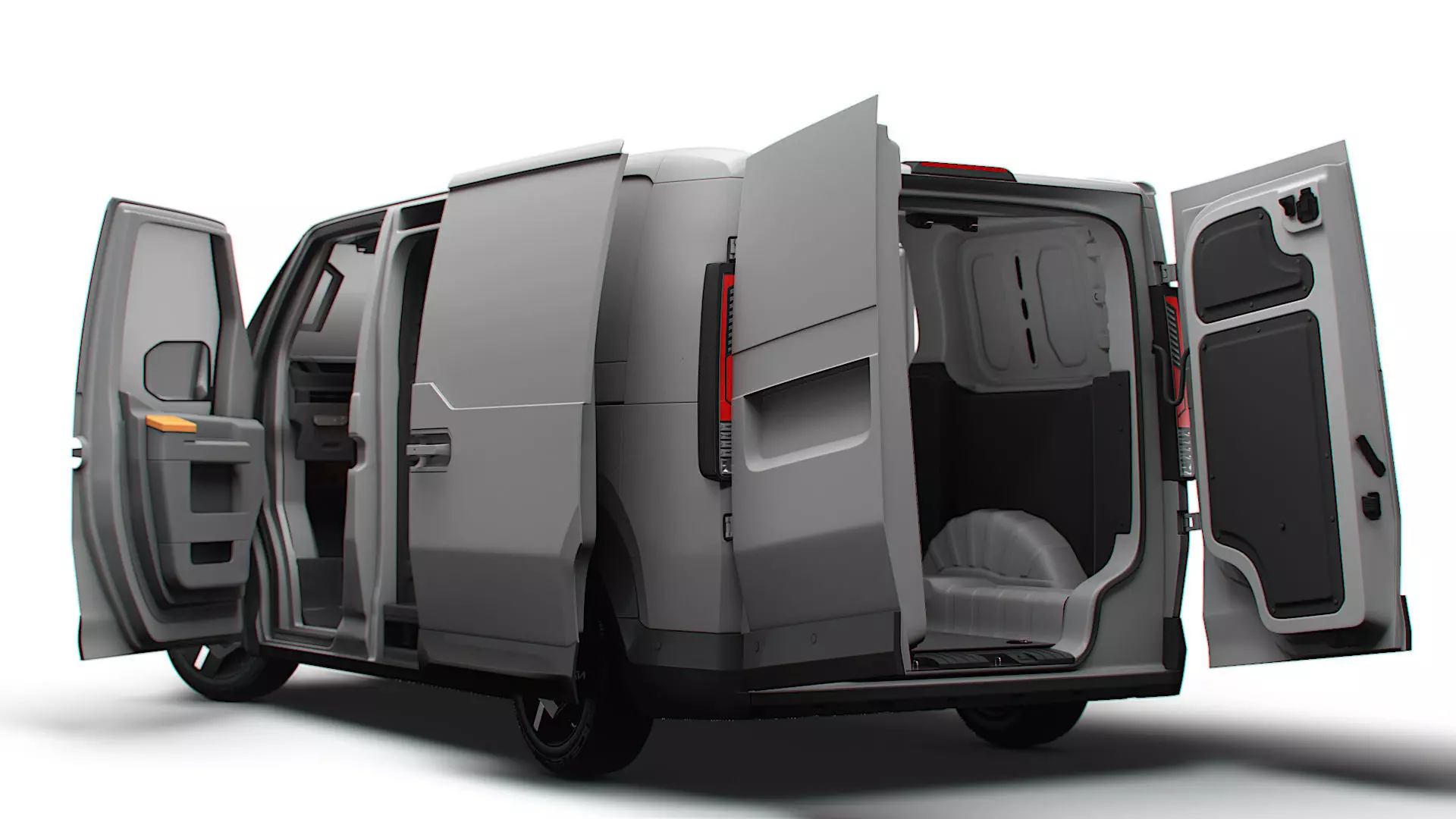 KIA PV5 Cargo L2H1 HQInterior 2026 3D model_2