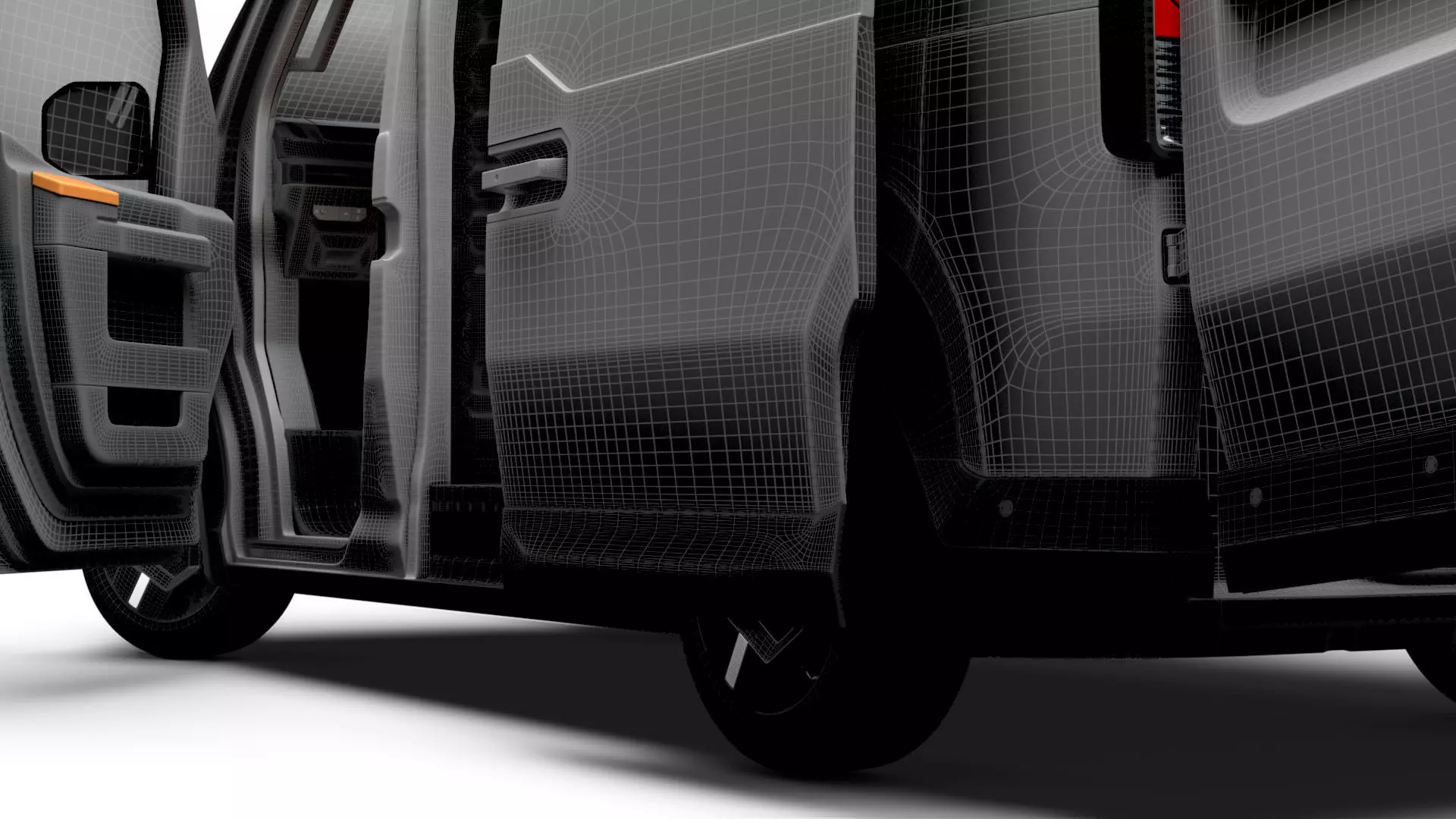 KIA PV5 Cargo L2H1 HQInterior 2026 3D model_17