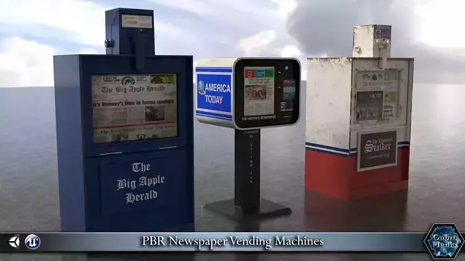 PBR Newspaper Vending Machines