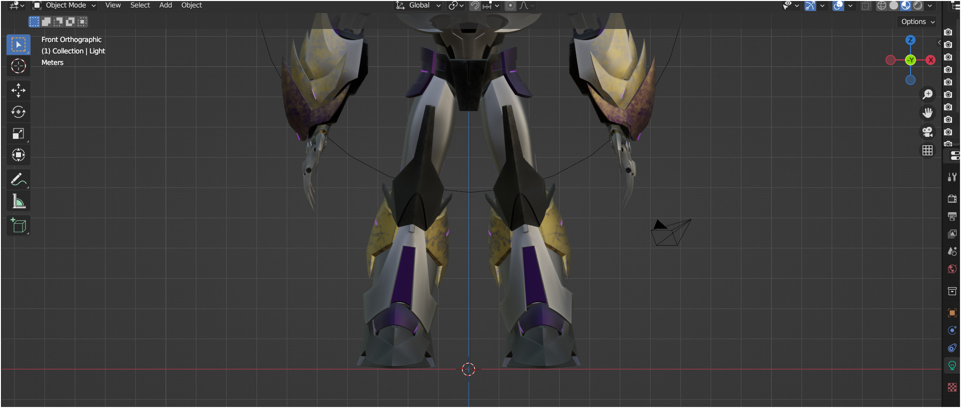 Megatron TFP Low-poly 3D model_14