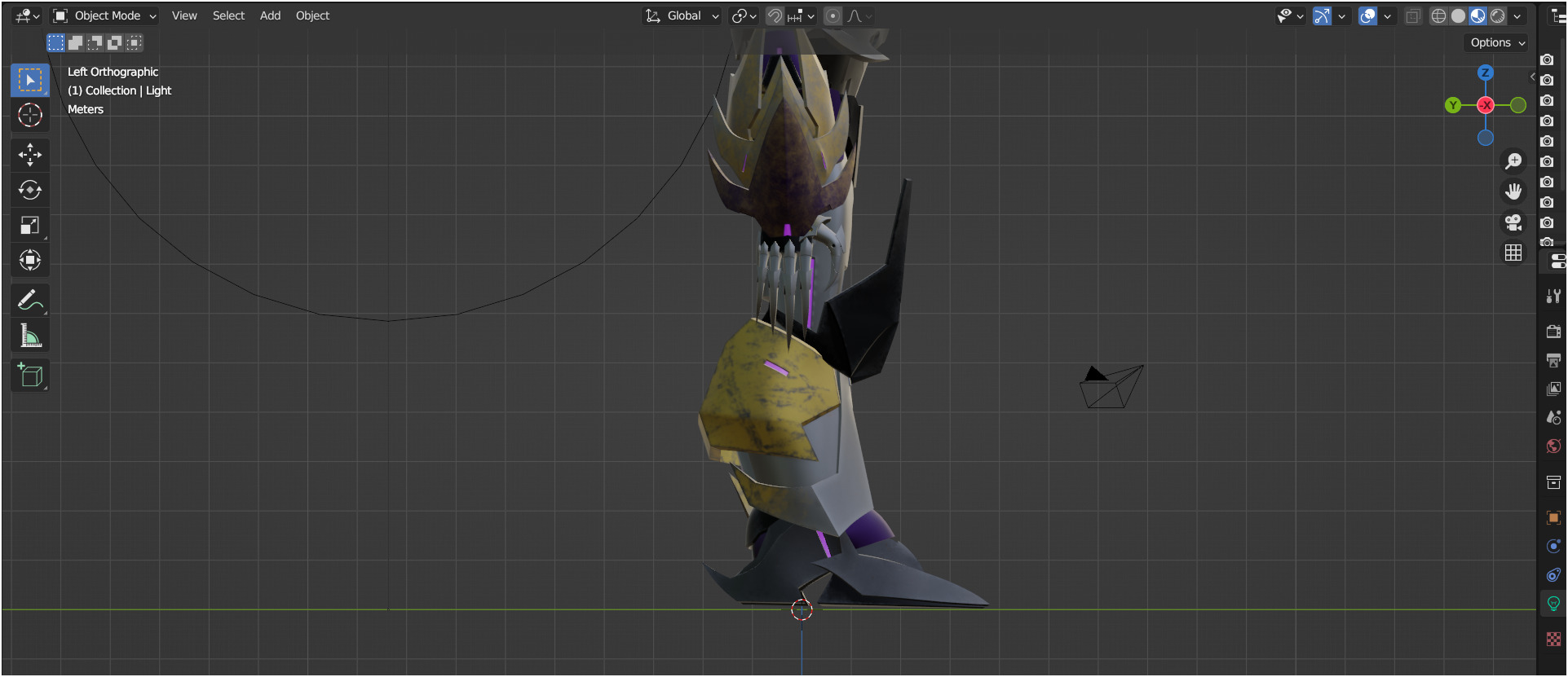 Megatron TFP Low-poly 3D model_13