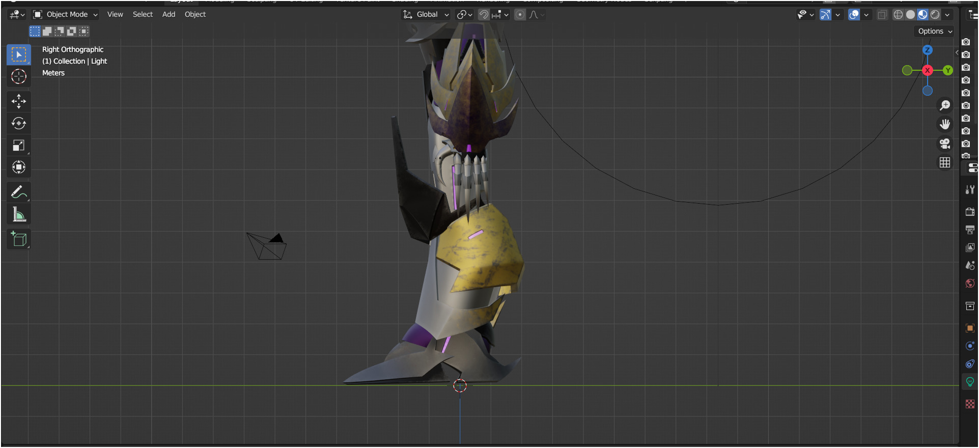 Megatron TFP Low-poly 3D model_12