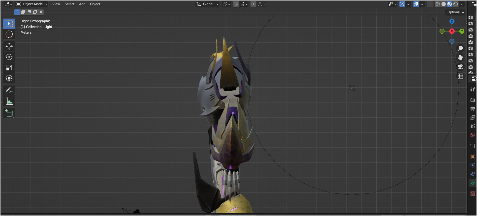 Megatron TFP Low-poly 3D model_11