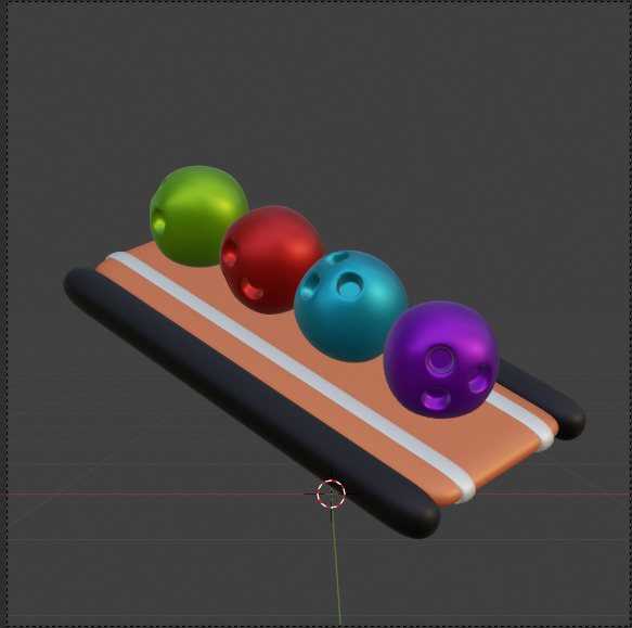 Sports Equipments 3d Icon Pack 3D model_11