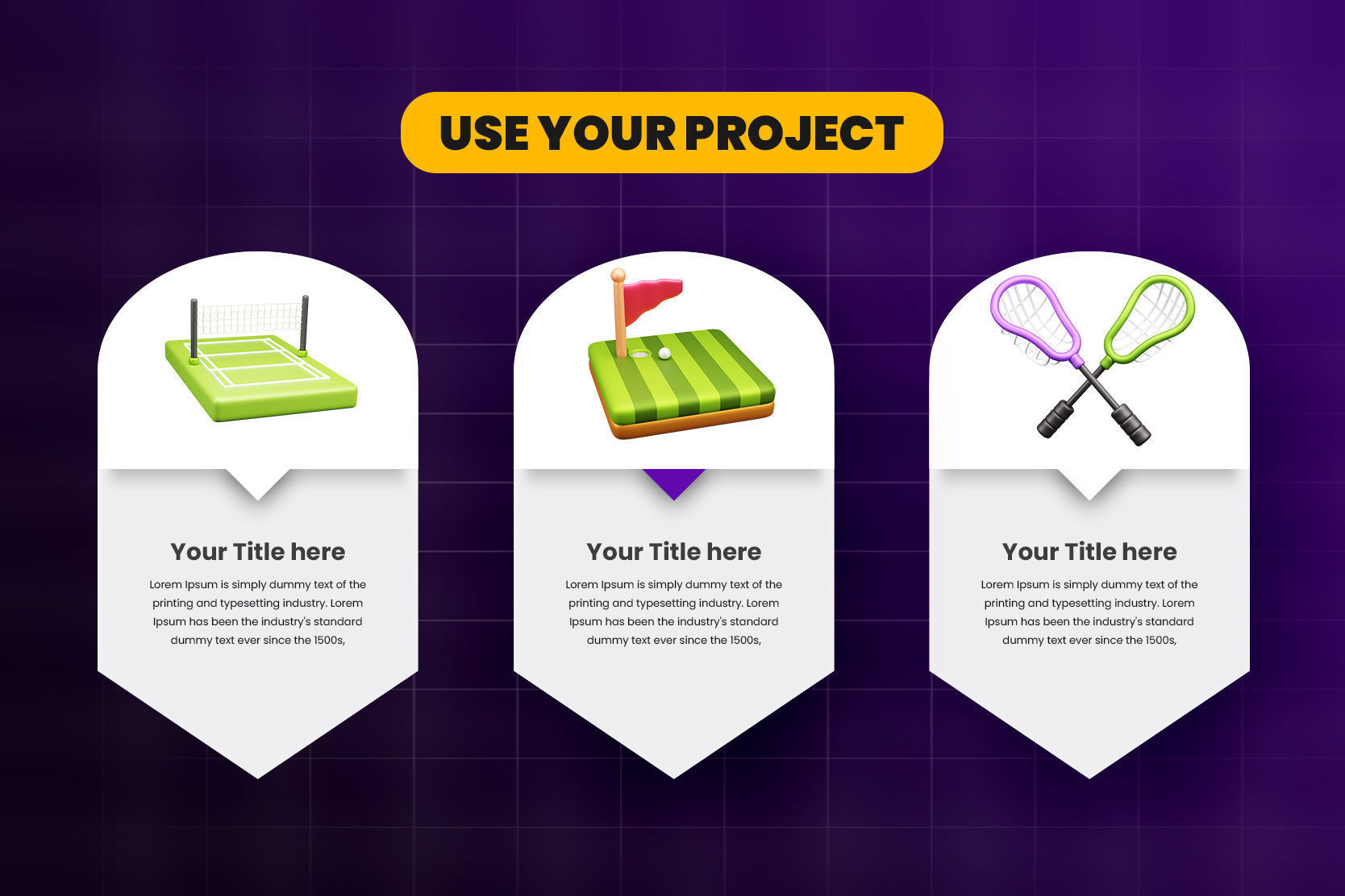 Sports Equipments 3d Icon Pack 3D model_4