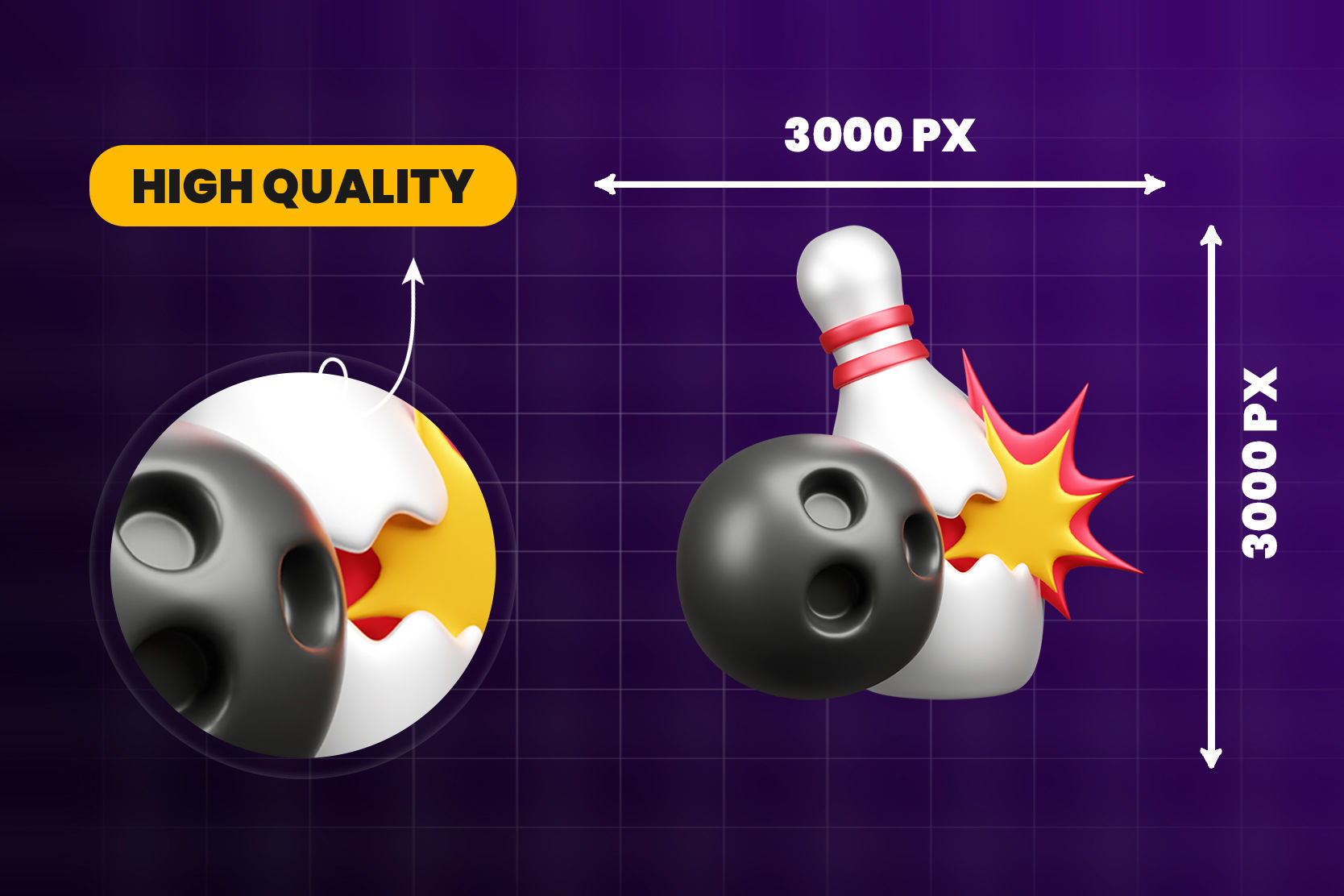 Sports Equipments 3d Icon Pack 3D model_5