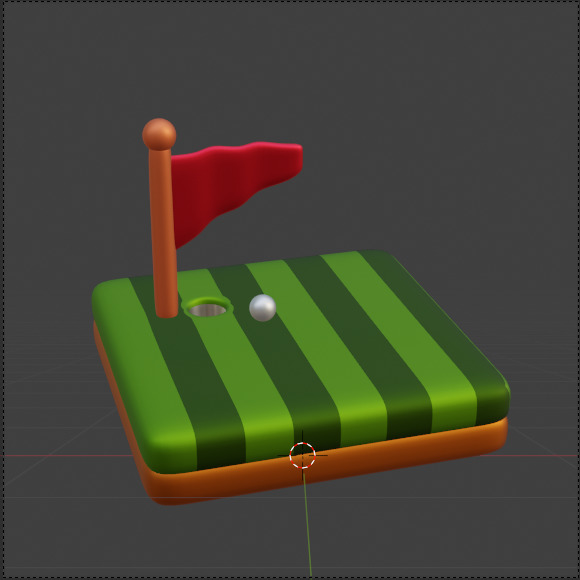 Sports Equipments 3d Icon Pack 3D model_48