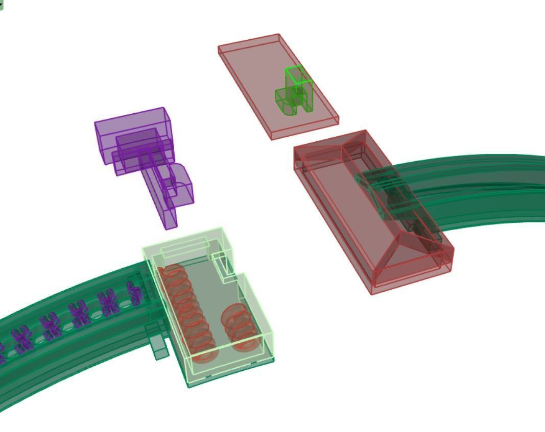 Minimalist Gold Bangle Bracelet with T 3D print model_8