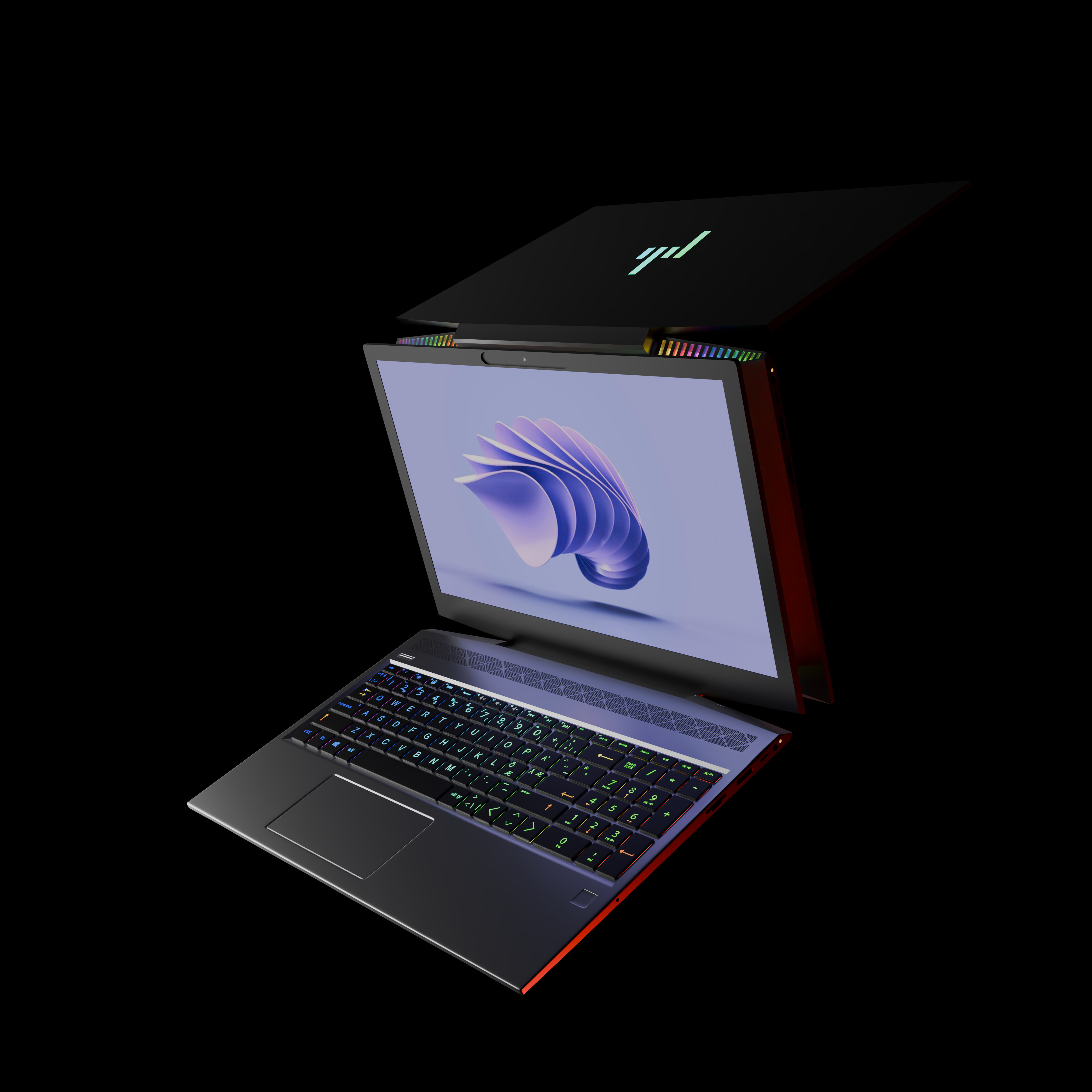 laptop HP Zbook 15v g5 pro 3D print model_3