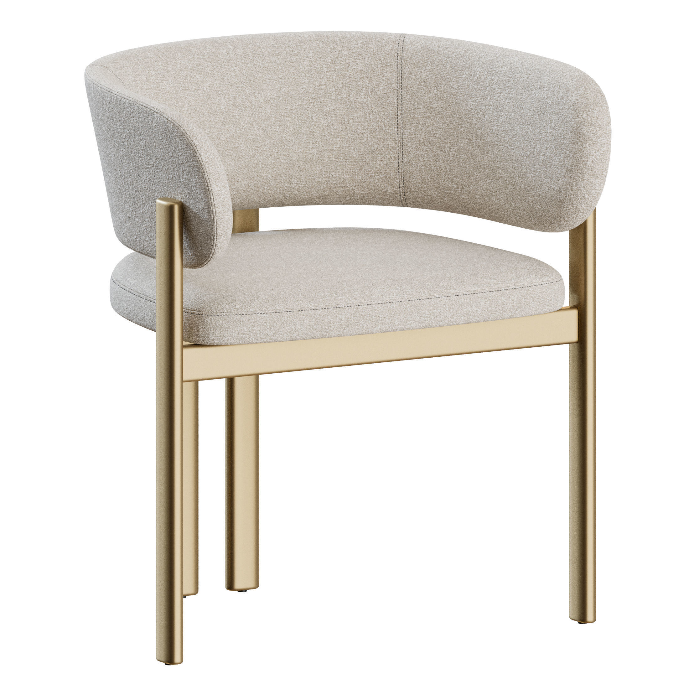 Bay Armchair by Naturedesign 3D model_12