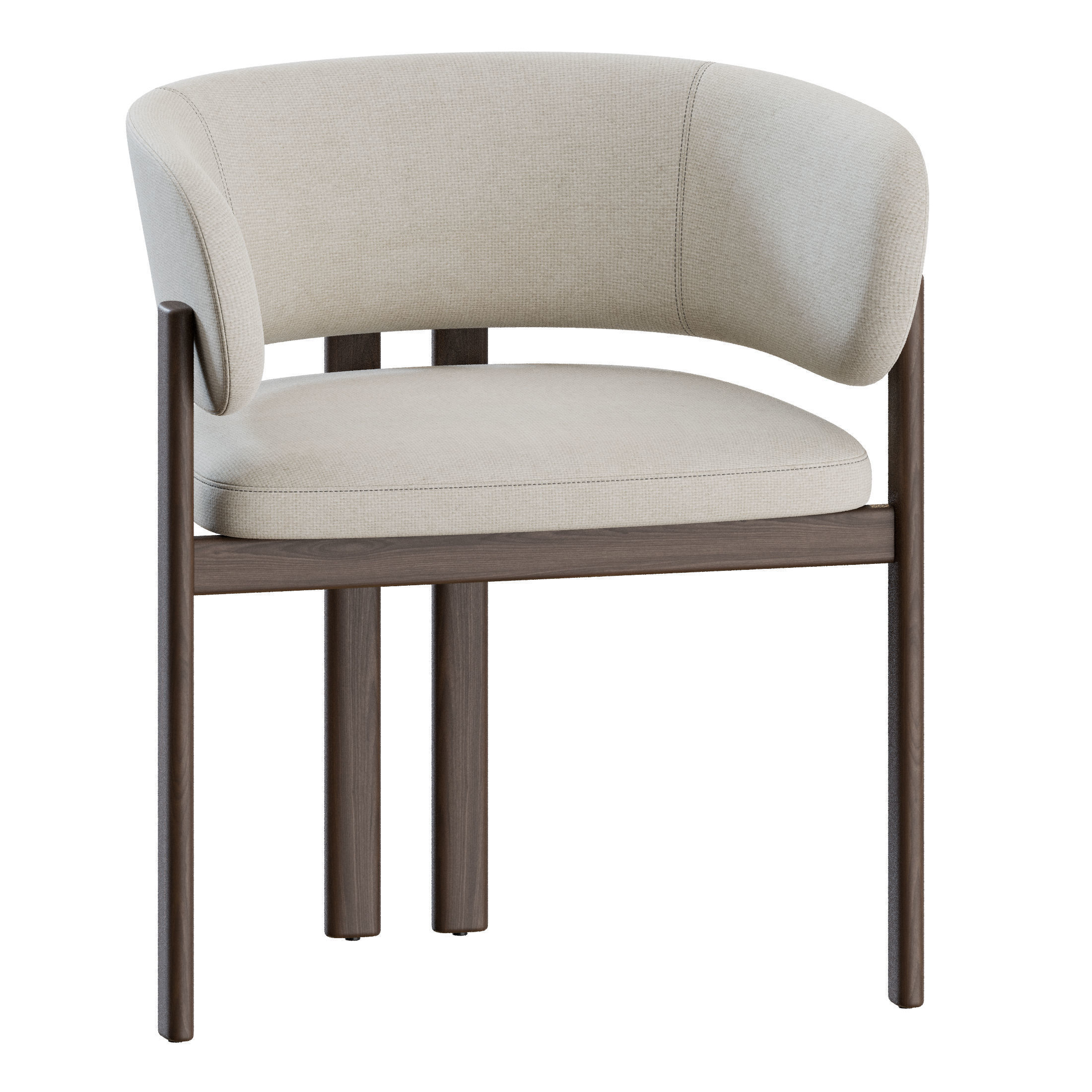 Bay Armchair by Naturedesign 3D model_8