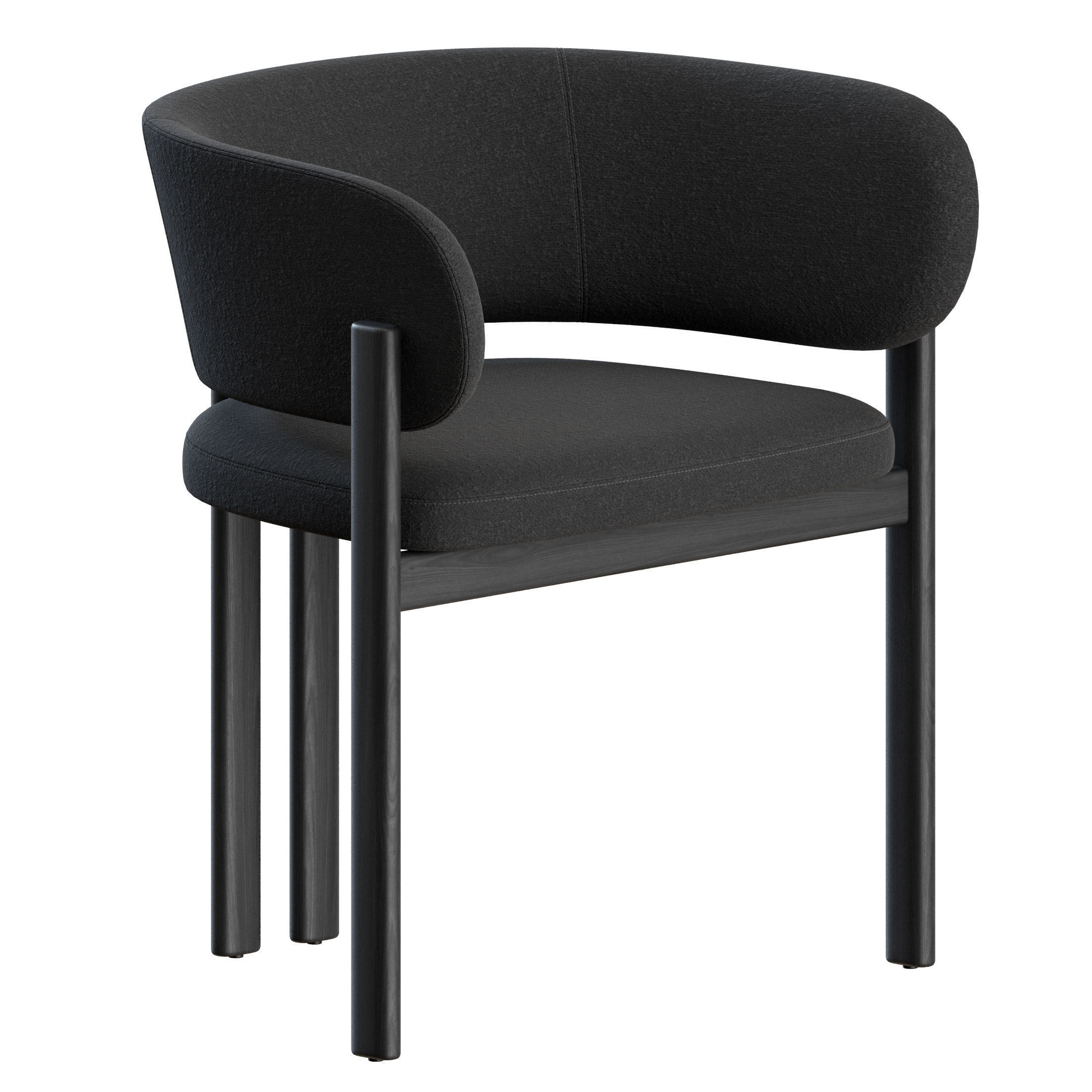 Bay Armchair by Naturedesign 3D model_2