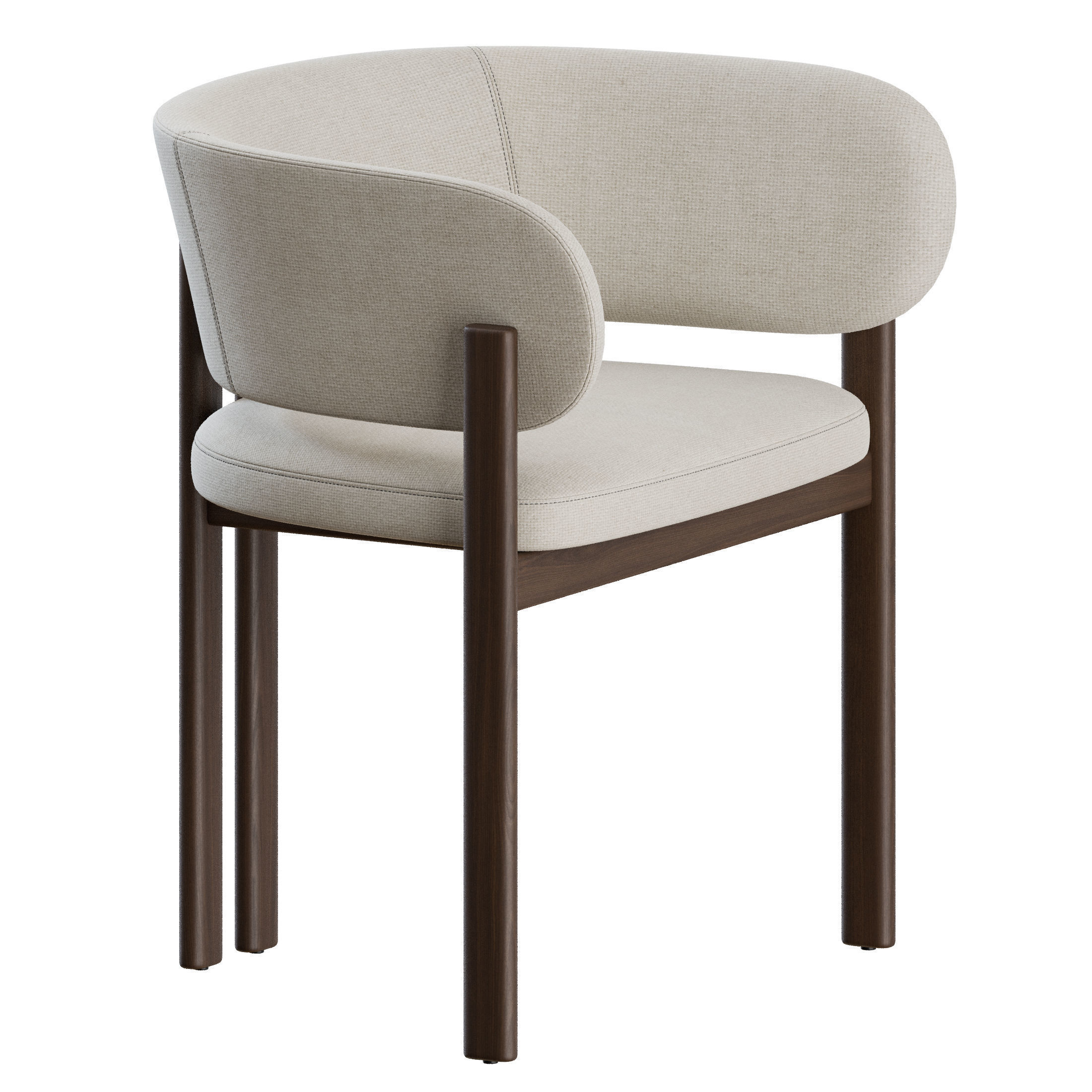 Bay Armchair by Naturedesign 3D model_9