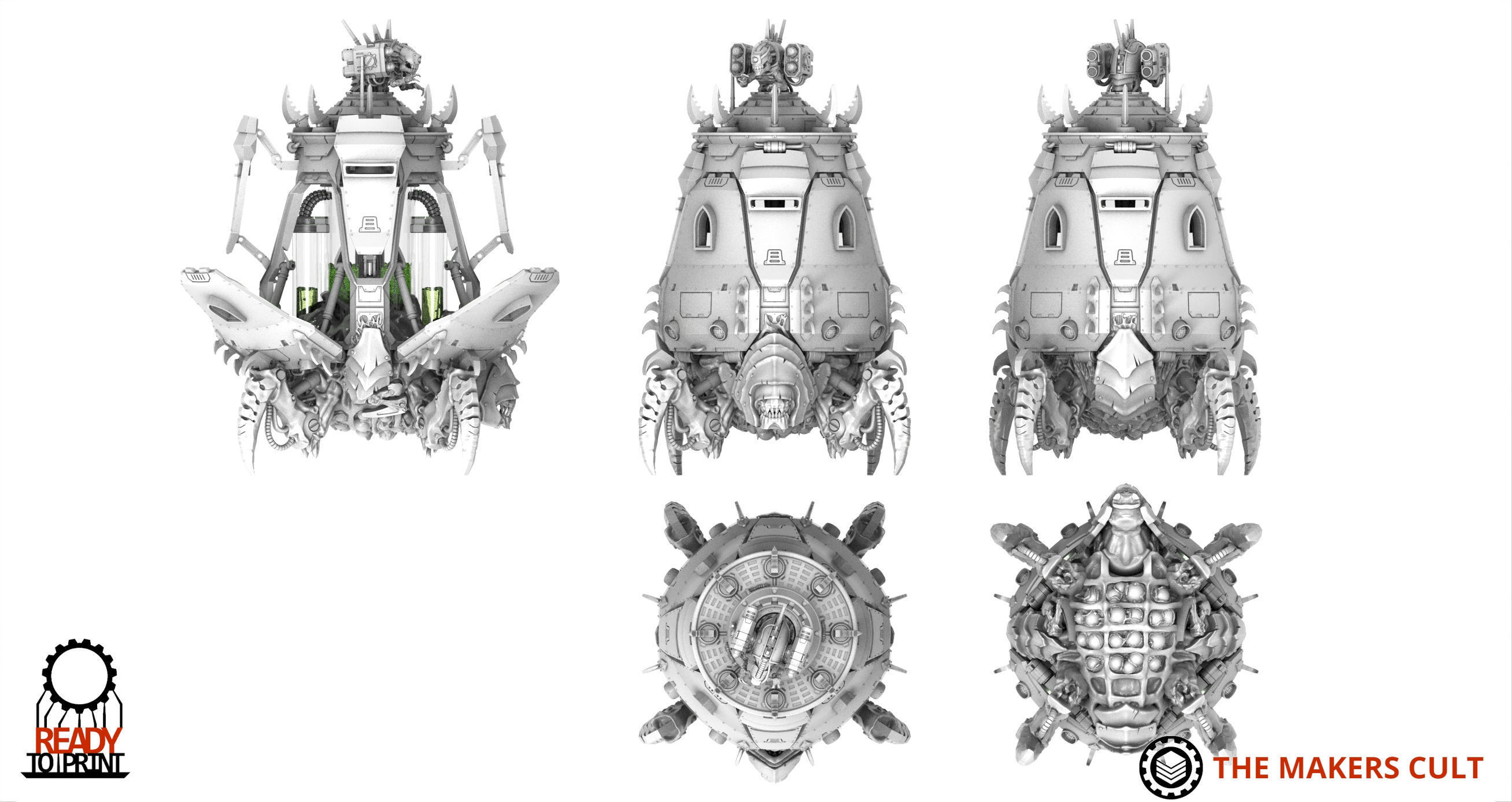 Iron Hive - Ovopod 3D print model_3