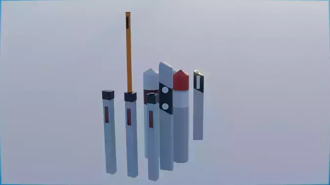 Bollards and Road Delineator Posts from different countries