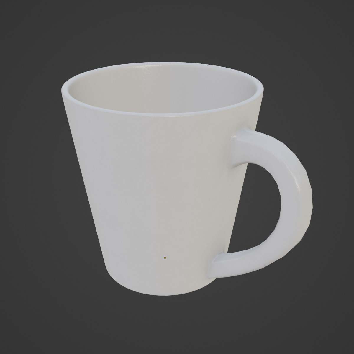 Coffee Mug 05  Low-poly 3D model_6