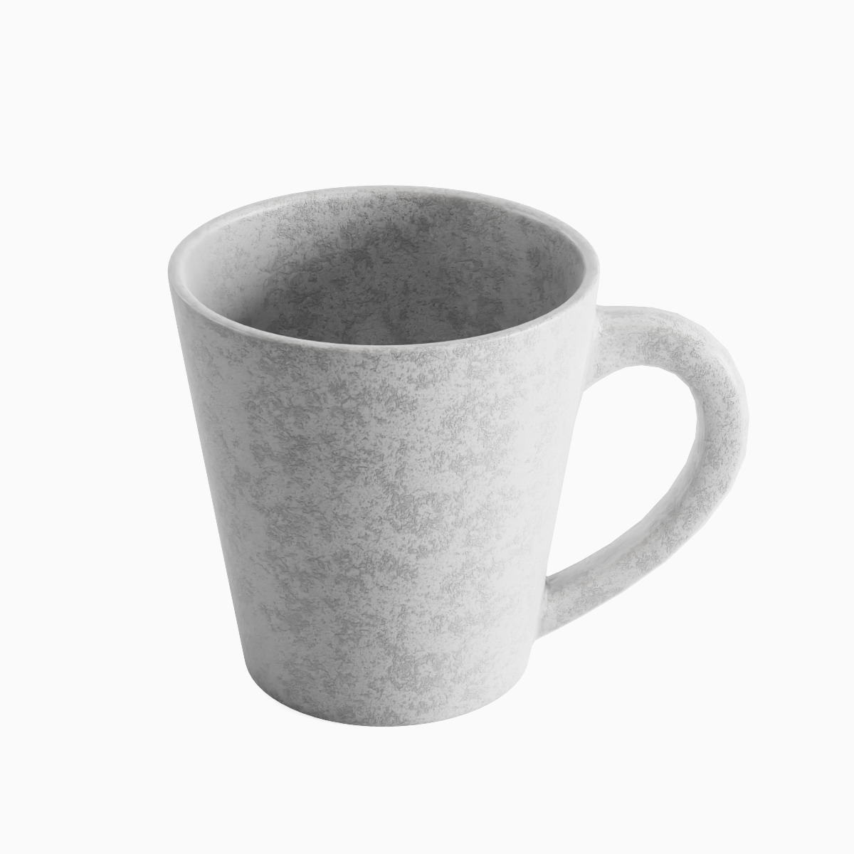 Coffee Mug 05  Low-poly 3D model_4