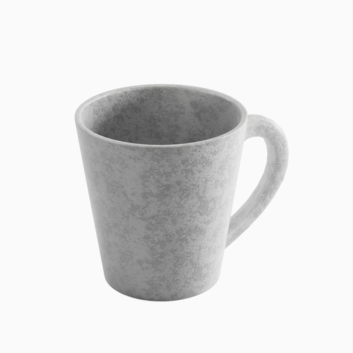 Coffee Mug 05  Low-poly 3D model_5