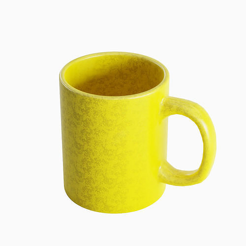 Coffee Mug B 05 Low-poly 3D model
