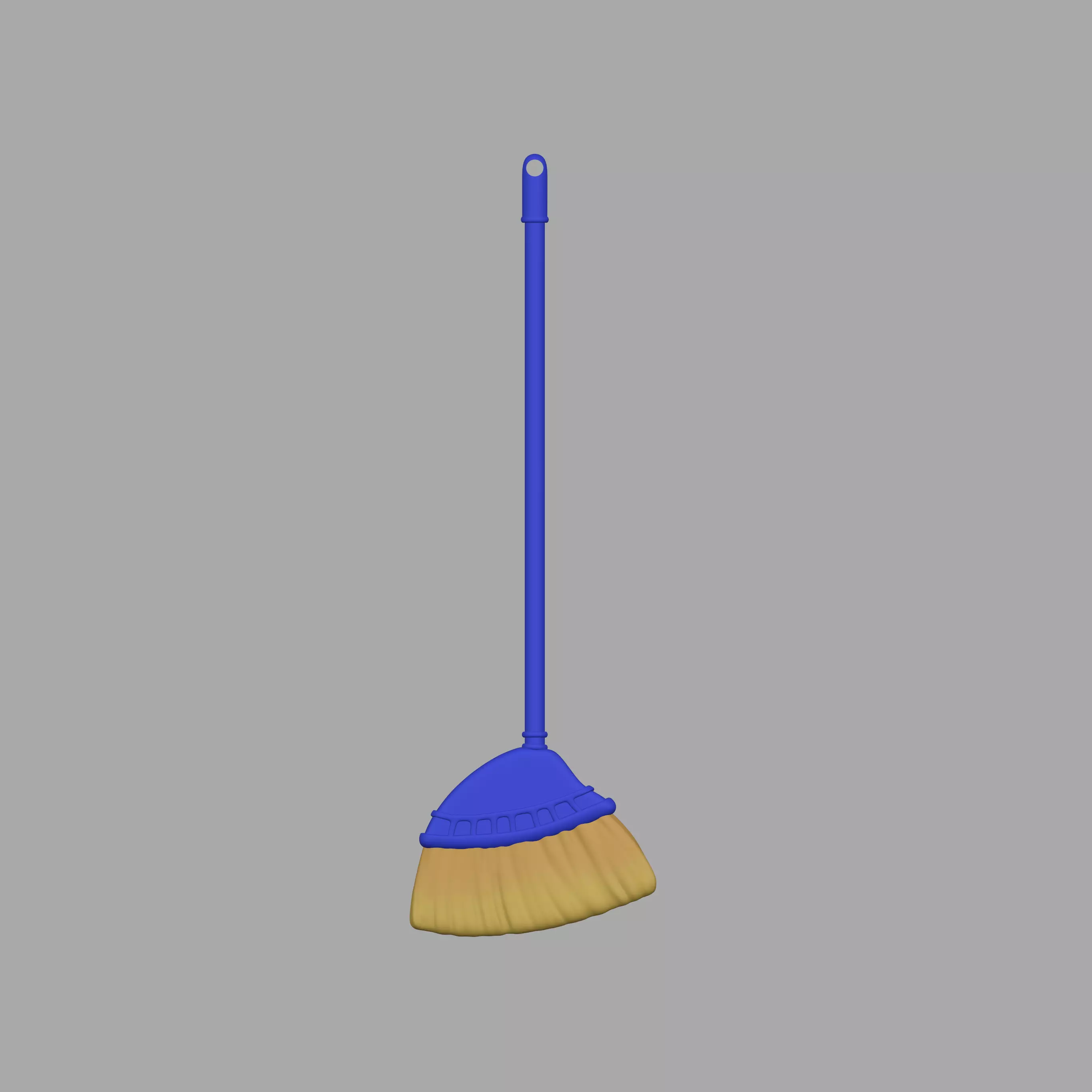 Broom high poly 3D print model