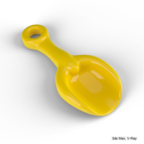 Toy Shovel 3D model