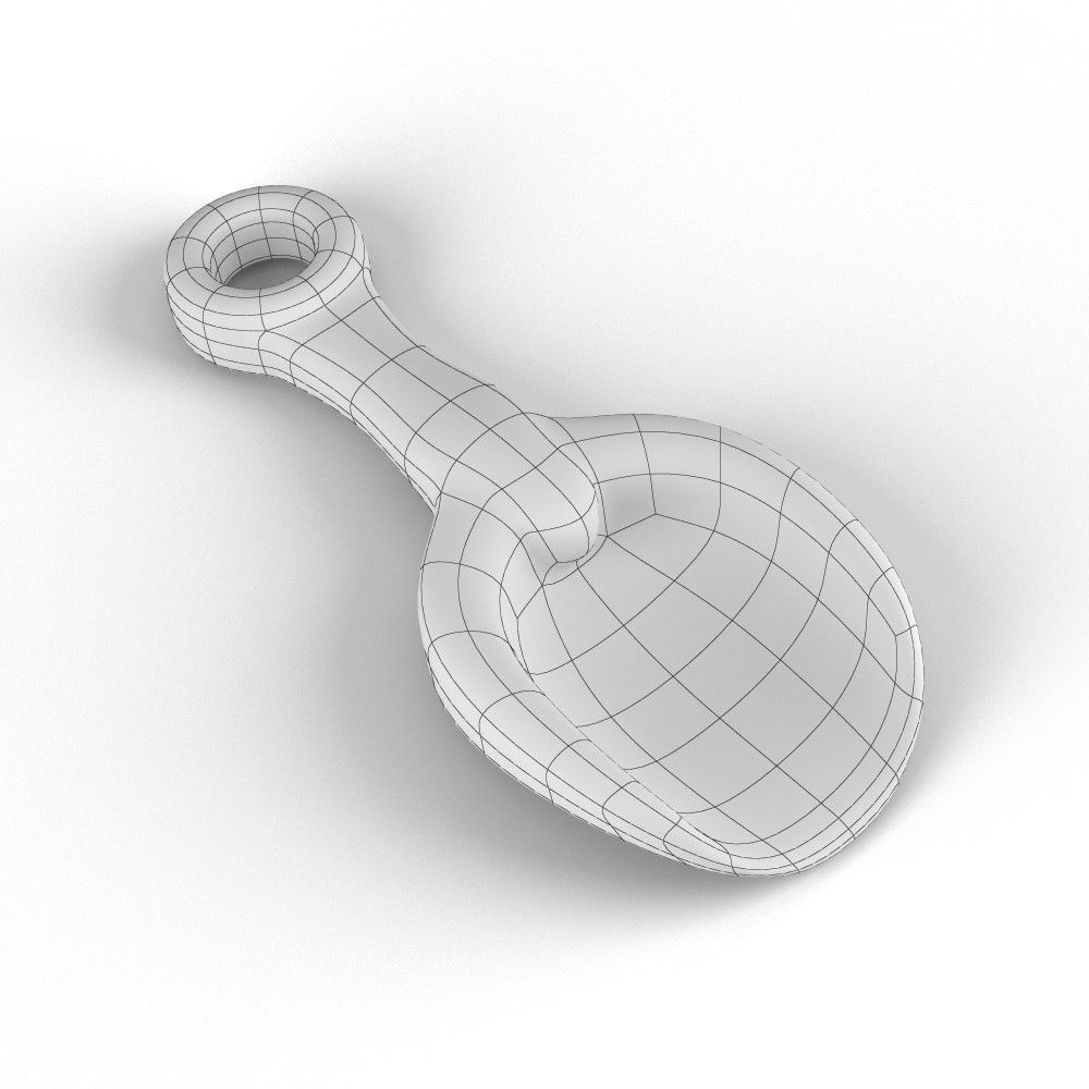 Toy Shovel 3D model_1