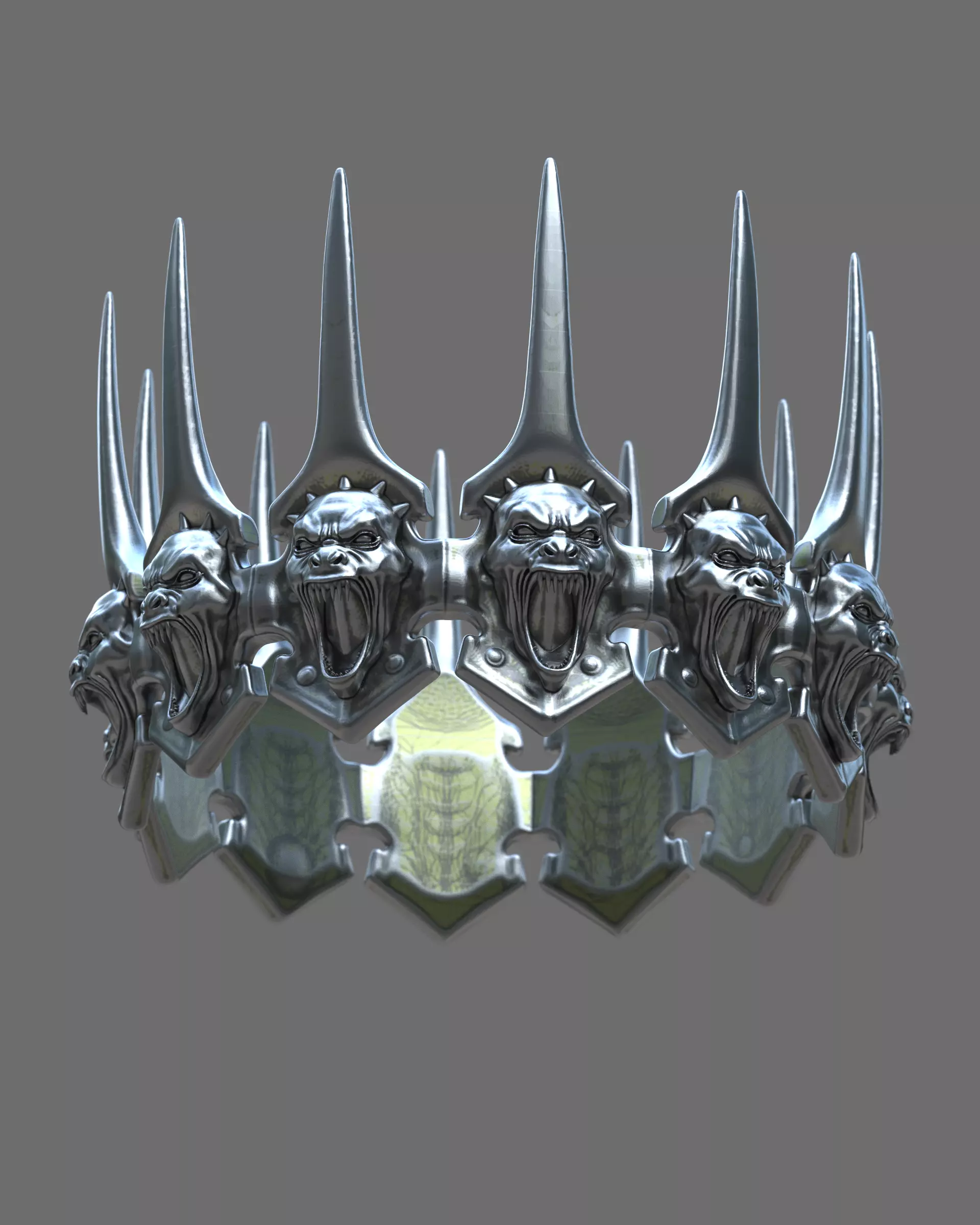 Crown of Shadows v2 3D print model_0