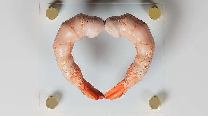 King Prawn 3D model