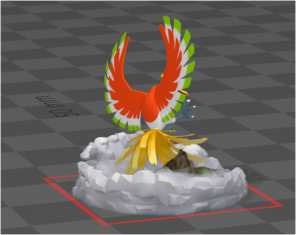 Ho-oh Free 3D model_2