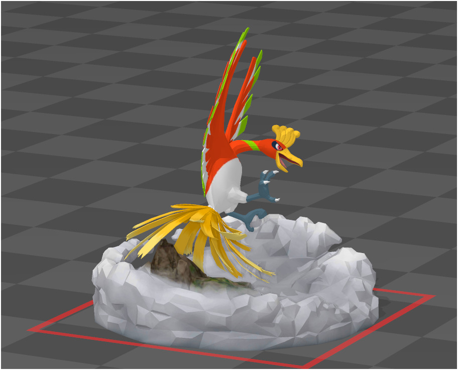 Ho-oh Free 3D model_1