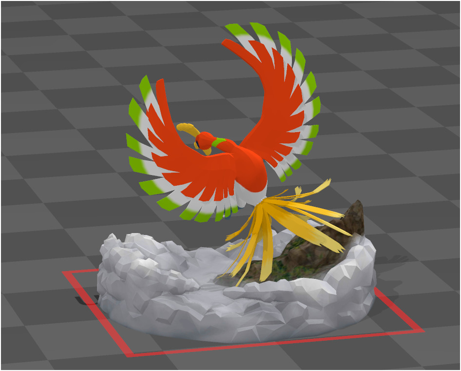Ho-oh Free 3D model_3