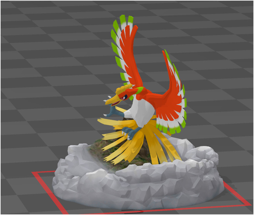 Ho-oh Free 3D model_4