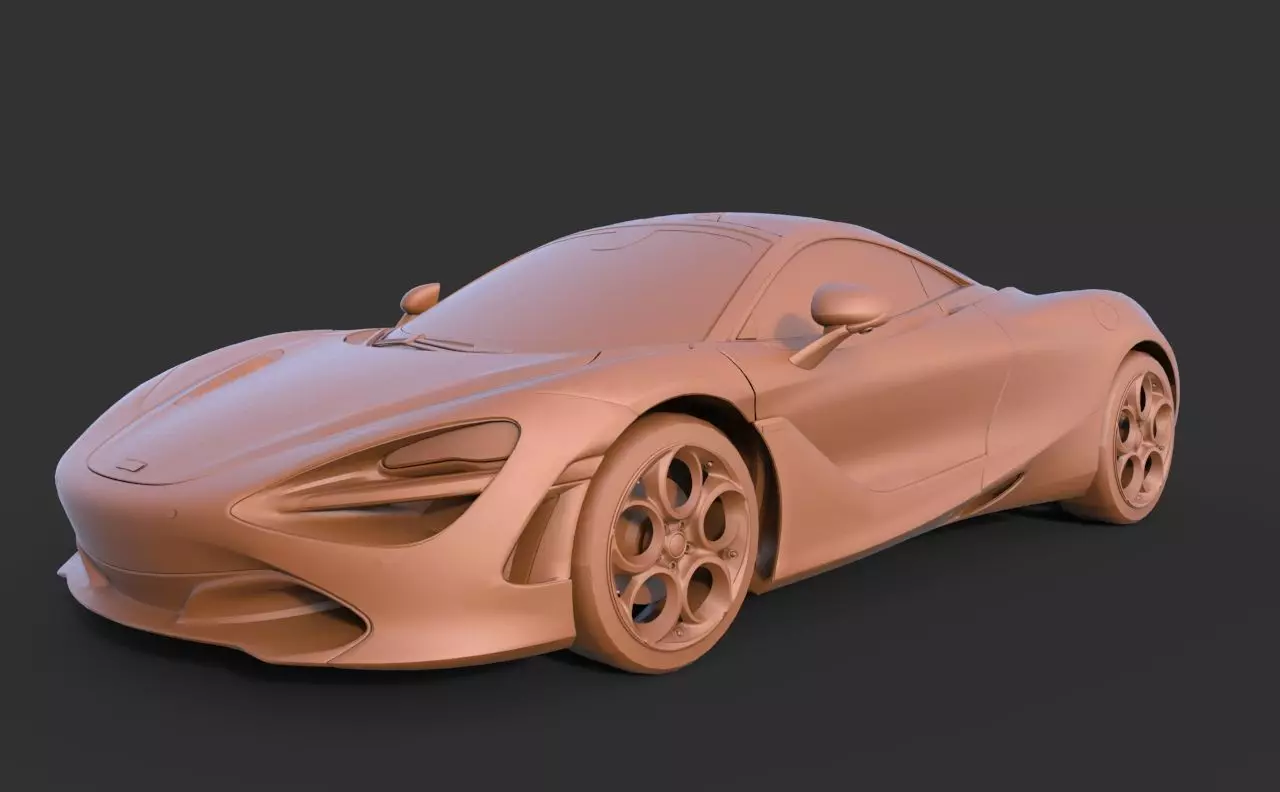McLaren 720S 3D print model