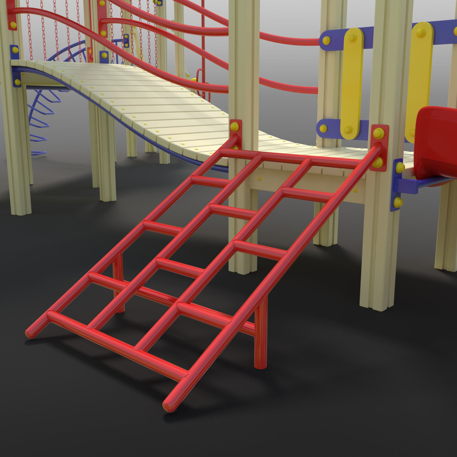 Playground Complex 3D model_19