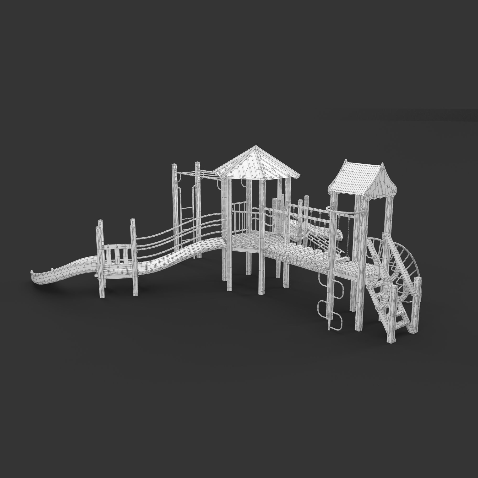 Playground Complex 3D model_34